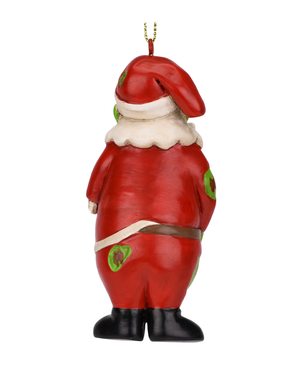 Zombie Nikolaus Christbaumkugel 8,9cm