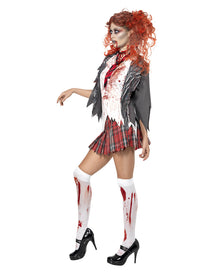 Zombie Schoolgirl Kostüm