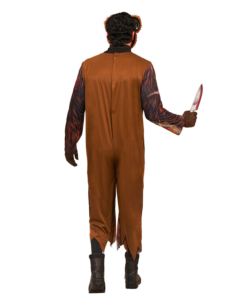 Zombie Bär Herren Kostüm-Jumpsuit mit Maske