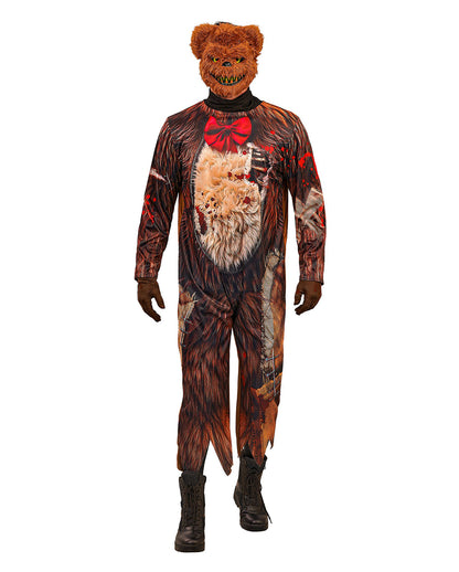 Zombie Bär Herren Kostüm-Jumpsuit mit Maske