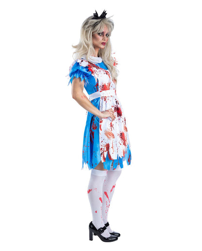 Zombie Wunderland Kostüm für Damen