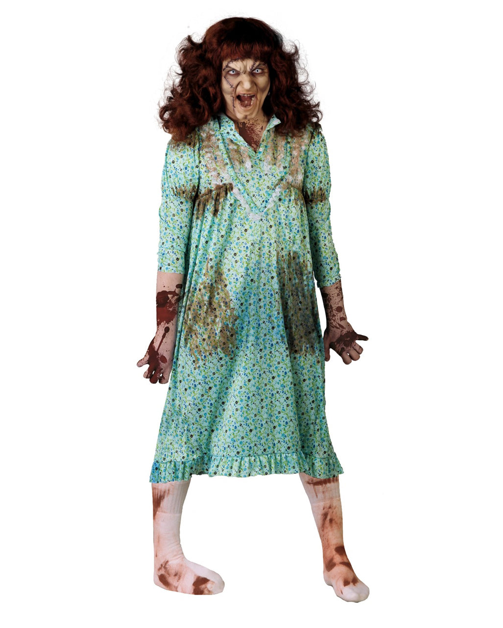 Zombie Nachthemd Damenkostüm