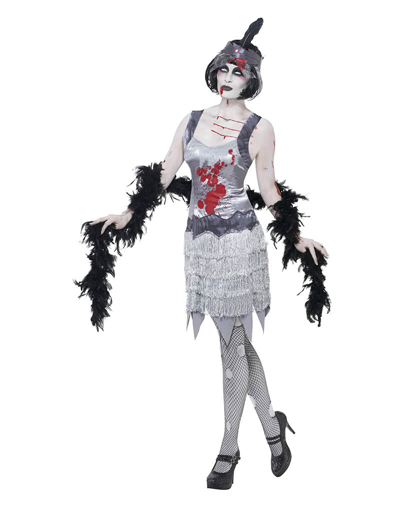 Flapper Zombie Kostüm für Frauen
