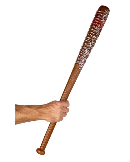 Baseballschläger mit Stacheldraht
