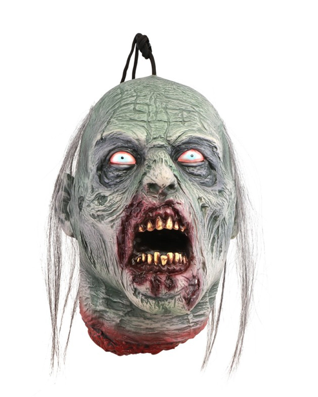Zombie Kopf zum Hängen 22cm